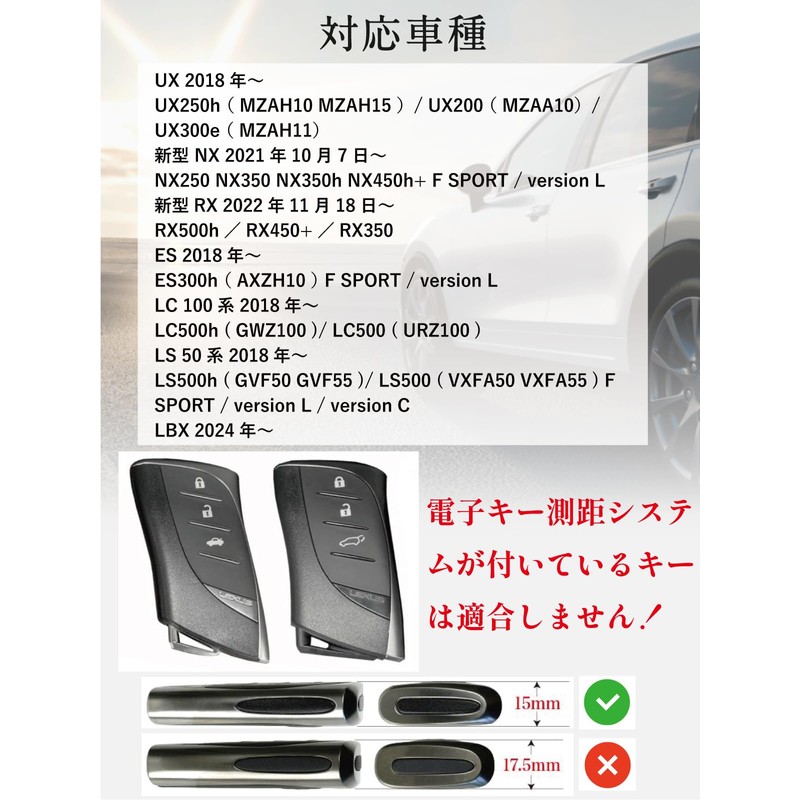 Usable Lexus Key Case, Luxury Genuine Leather, Italian Leather, Buttero,