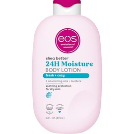 eos Fresh & Cozy Body Lotion Shea Better 24 Hour Moisture - 16 oz