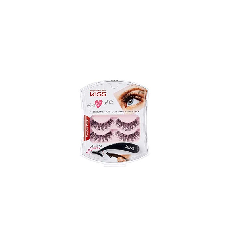 Kiss Ever Ez Lashes 57900 01_a Reusable,Double Pack