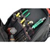 MELOTOUGH Wheeled Rolling Tool Backpack Heavy Duty Tradesman Pro Tool