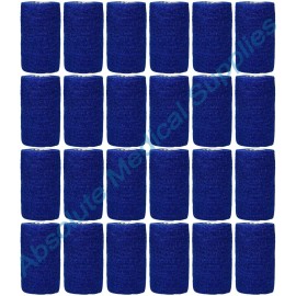 Andover *24-Pack* Andover Co-Flex Cohesive Bandage 3" x 5" Yards Blue 3300BL