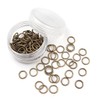 ALL in ONE 1000pcs Open Jump Rings Jewelry Making (Antique