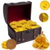 Fruidles Coins in Mesh Bags, 10 Half-Dollar Gold Coins, 18oz