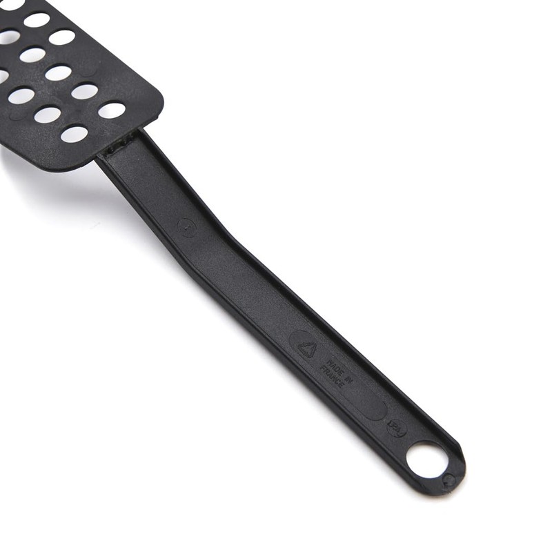 DeBuyer 4813.01N Nylon Spatula, 11 x 7.9 x 4.3-inch, Black