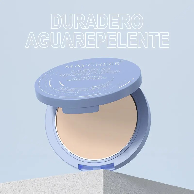 Base Maquillaje Polvo Compact Fijador Mate