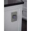 Legrand adorne 15Amp 1-Gang Pop-Out Outlet in Magnesium With Matching