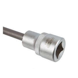Stahlmaxx Socket Spanner for Hexagon Socket 5 mm Ball Head 230 mm Long 3/8