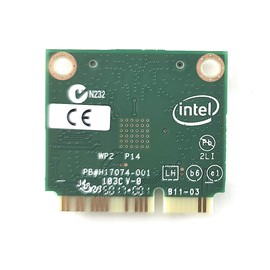 Intel 7260.HMW Dual Band Wireless-AC 7260 Network adapter PCI Express Half Mini Card 802.11 b/a/g/n/ac