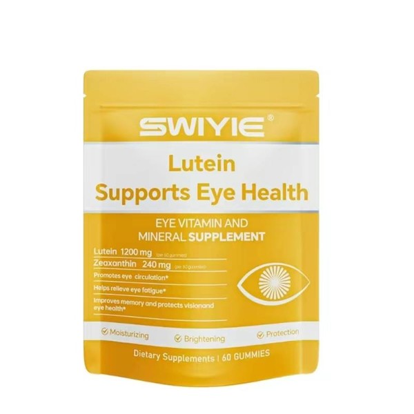 “Swivie Lutein & Zeaxanthin Gummies – Vision & Blue Light