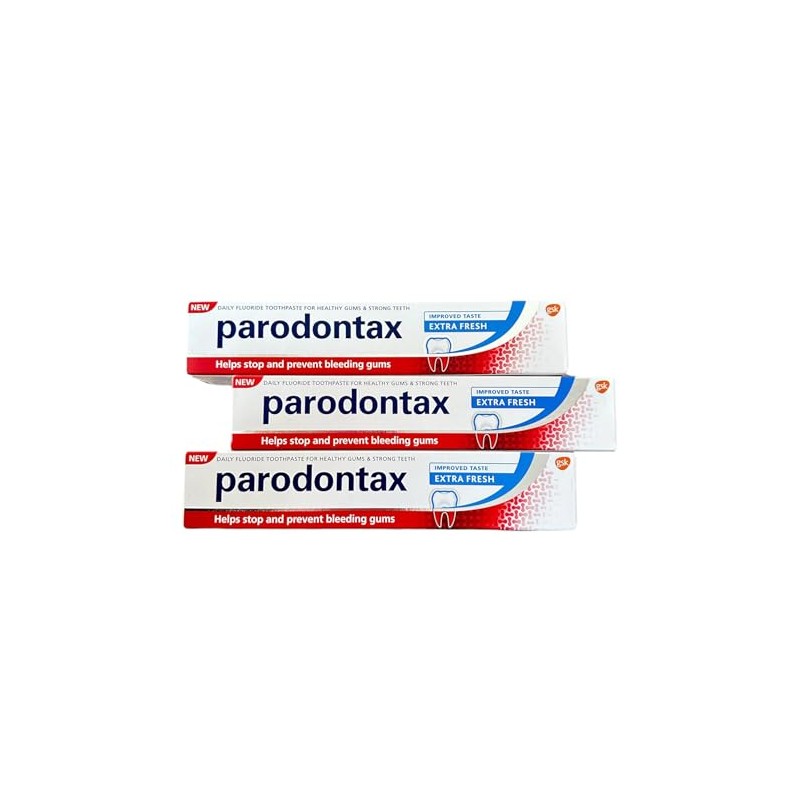 Parodontax dentifricio Extra Fresh Toothpaste 75 ml Pack of 3