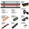 Complete Knife Sharpening Stone Kit - Goodjob Premium Whetstone Knife