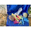 Clothespins Strong Non-marking Plumer Sweet Clips, Pack of 12, Colorful