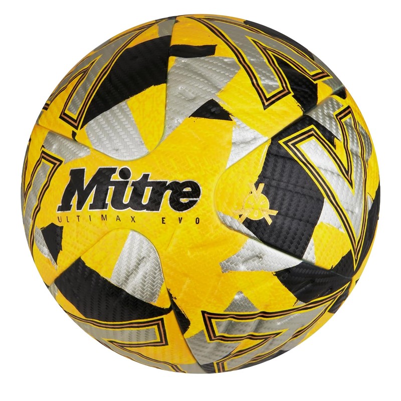 Mitre Ultimax Evo Football | Professional Ball | Responsive Hyperfoam