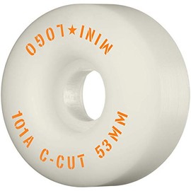 Mini Logo C-Cut 2 101a Wheels White 53 mm
