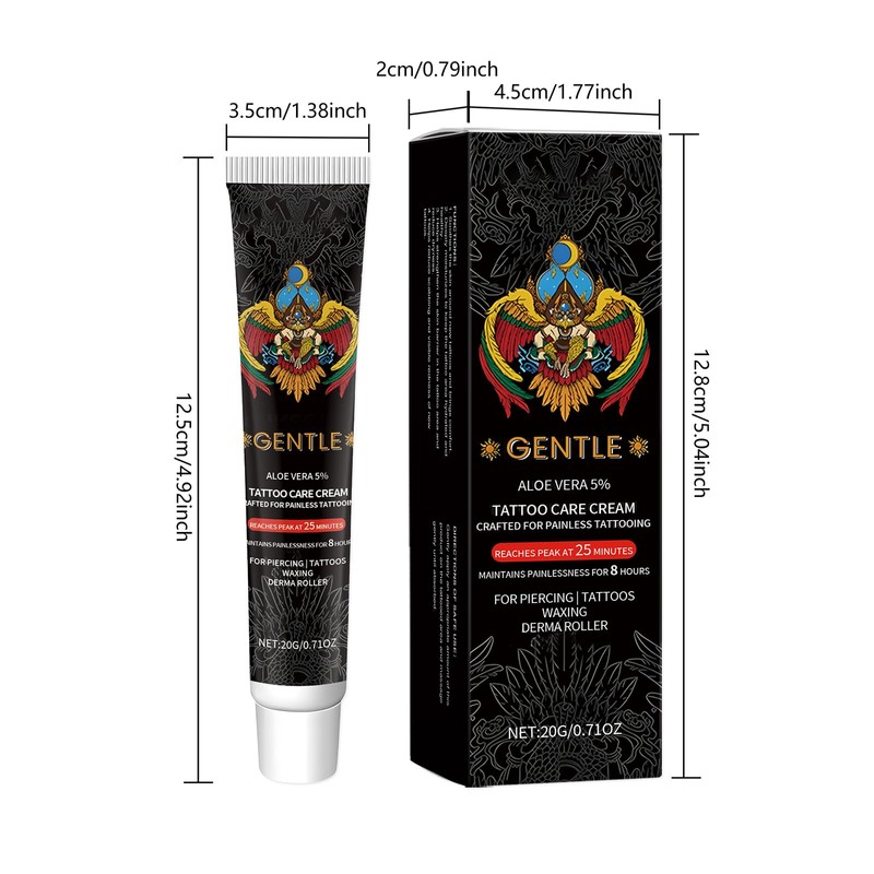 Tattoo Care Creams (2 Stück) – Natürliche Tattoo-Pflegecreme Für Neue