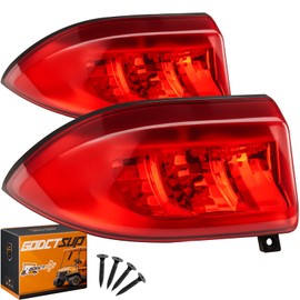 GODCTSUP LED Golf Cart Taillight Kit for Club Car Precedent 2004-Up & Tempo 2018-Up, Driver&Passenger Side Club Car Tail Lights 12V with 3-Pin Plug, Street Legal Rear Lights OEM# 102529001, 102528901