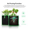 VIVOSUN 5 Pack 5 Gallon Square Grow Bags, Thick Nonwoven