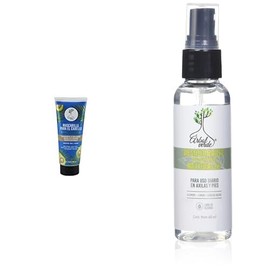 Arbol Verde. Mascarilla para el cabello Natural con Aceite de Girasol, Aceite de Coco, Aceite de  Desodorante Natural con Alumbre Limón y Concha