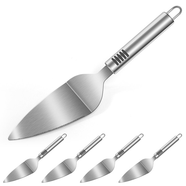 Pizza Servers 5 Pcs, Stainless Steel Durable Pie Server