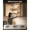 AMETHEUS 4Pack 16inch Under Cabinet Lighting, Rechargeable Motion Sensor Light