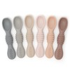 PrimaStella Silicone Chew Spoon Set for Babies and Toddlers -