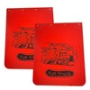 BST BSSP Universal Red Mud Flaps for Semi Trucks, 24''X30''