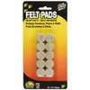 Master Caster Scratch Guard Felt Pads,Beige