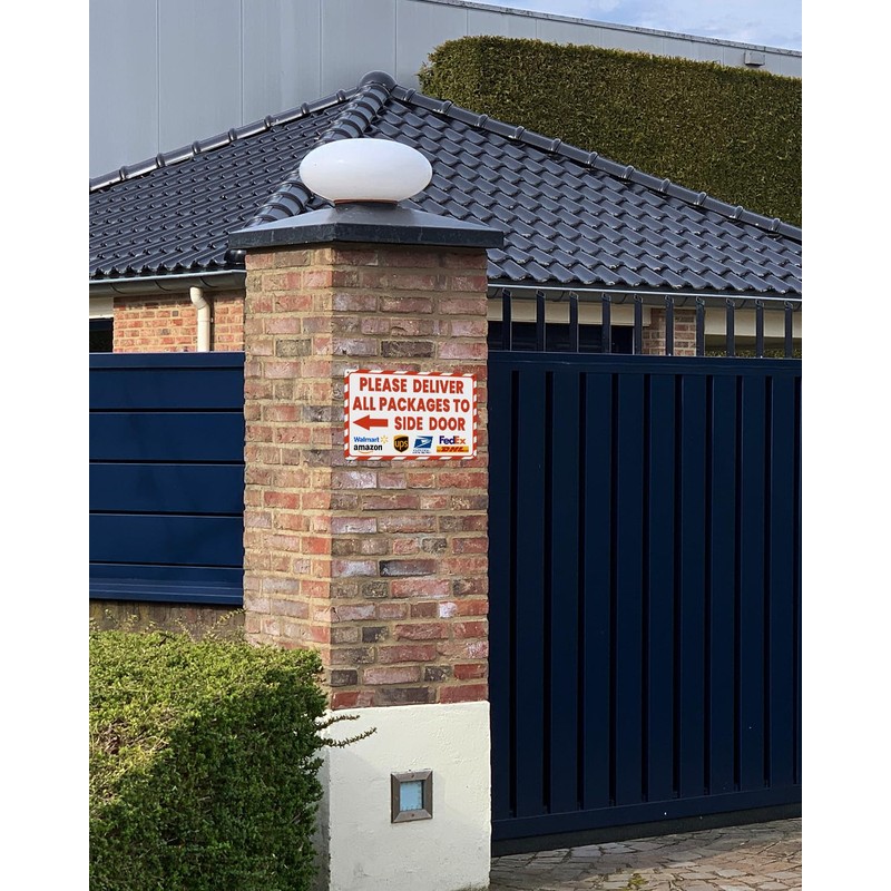 ALKB ALKB Delivery Sign for Outdoor Use 8x12 Inch Package