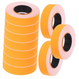 SEWACC 6600 Price Labeller Paper Roll 10 Pack 2-Line Price Tags Compatible Labeling Machines for Retail Pricing and Sale Stickers