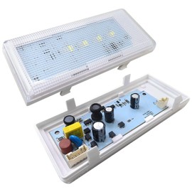 WPW10515058 Refrigerator LED Light for Whirlpool WRS325FDAB06 WRS325FDAD02 WRS325FDAM01 WRS325FDAM02 WRS325FDAM04 WRS325FDAT02 WRS325FDAT04 WRS325FDAW01