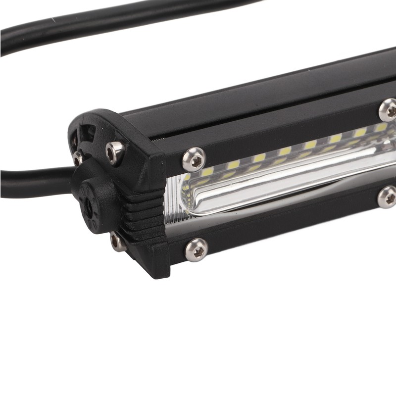Black Car LED Work Light Driving Lamp 54W Single Row