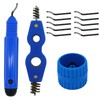 Deburring Tool with 11 High-Speed Steel Blades Storage Handle Design