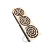 House of Cribbage : Spiral Design Continuous Cribbage Board/Box Inlaid