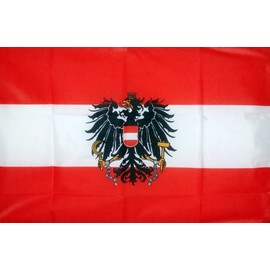 AUSTRIAN EAGLE FLAG, 3'x5' Austria