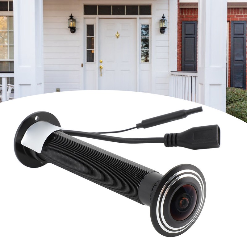 Peephole Camera 1080P HD 180 Degree Lens 2 Way Talk