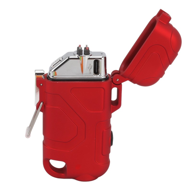Double Arc Plasma Lighter Windproof Waterproof Flameless USB Electric Lighter
