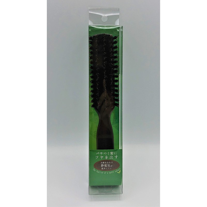 Hair Care Set Brush, Pig Bristle, Made in Japan