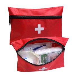 AOUTACC Mini First Aid Kit Empty, Travel Empty First Aid Kit Pouch Bag for Emergency at Home, Office, Car, Outdoors, Boat, Camping, Hiking(Bag Only)