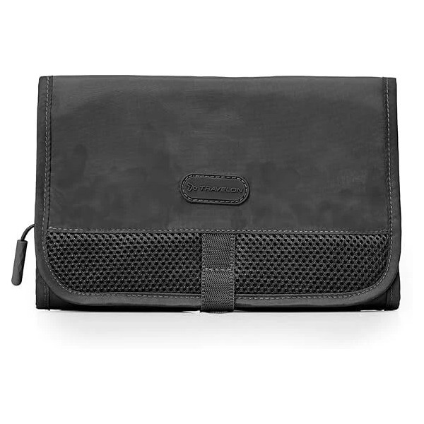 Travelon Pi Shine On Toiletry Case, Black
