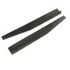 2PCs Side Skirt Winglet Carbon Fiber Style Universal Car Side