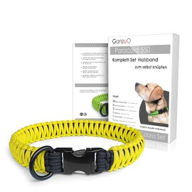 Ganzoo Paracord 550 DIY Dog Collar Set, Craft Kit, DIY Gift (Grass Green)