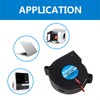 Alinan 6pcs 5015 12V Brushless Cooling Blower Fan 50 *