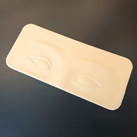 Feathering 3D three-dimensional eye rubber plate for practice 3ea