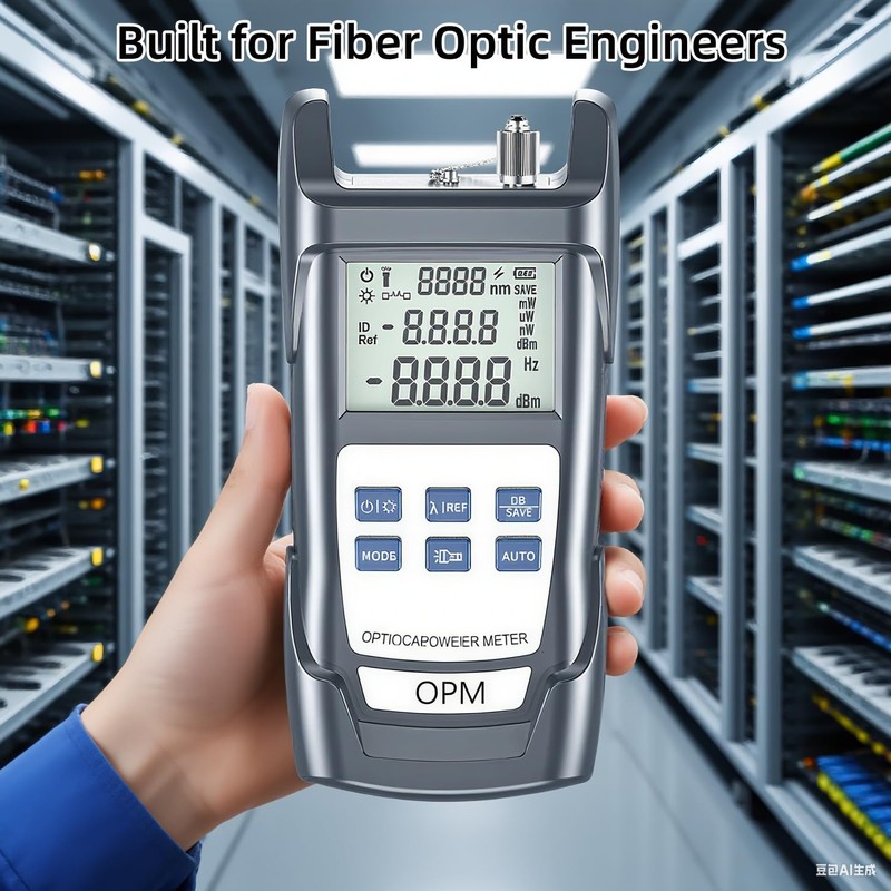 Fiber Optic Cable Tester & Power Meter - Portable Optical
