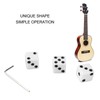 3PCS Guitar Volume Control Knobs Dice Shape Speed Control Knobs
