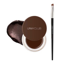 UNNY CLUB Eyeliner, Gel Eyeliner, Brush Included, Waterproof, Gel Eyeliner, High Color, Anti-Falling, Eye Makeup Set, 5 Colors, 0.1 oz (3 g) (02#)