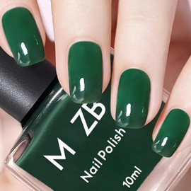 KAHSOSE Red Non Toxic Nail Polish Color for Toenail & Fingernail, Quick Dry Polish Non Gel For Girls & Women, Easy to Use & Remove, At Home Manicure (10ML Red)