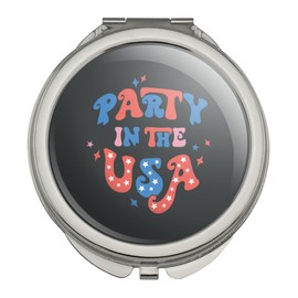 GRAPHICS & MORE Party in The USA Compact Travel Purse Handbag Makeup Mirror