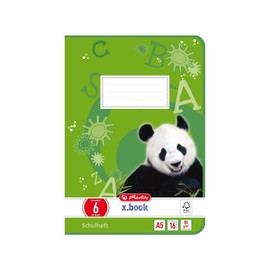 Herlitz 3320603 Exercise Book DIN A5, Lineatur dm/liniert