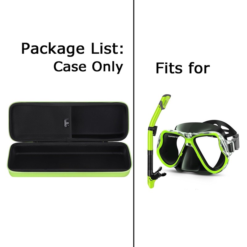 Tourmate Hard Storage Case for Greatever Dry Snorkel Set,Travel Case